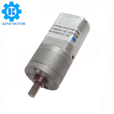 a micro C.C. 12v alinhou o motor 20Dx41L 5500 RPM com o eixo prolongado de 4mm
