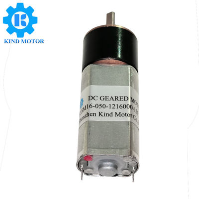 A C.C. escovada quieta alinhou o motor com relação de redução do 1:360 da caixa de engrenagens de 16mm
