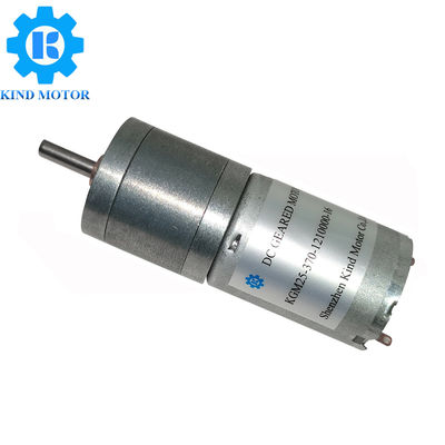 a micro C.C. de 25mm alinhou o motor 100 RPM com o eixo de 4mm D