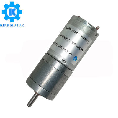 Motor da engrenagem da escova micro com tamanho do codificador 500 RPM 25Dx48L
