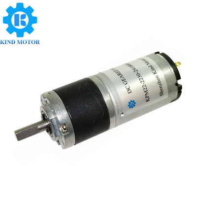 A C.C. escovada planetária alinhou o ímã permanente de baixo nível de ruído 24v do motor