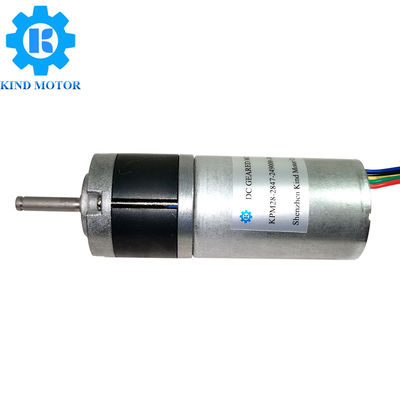 a C.C. 6W sem escova alinhou o diâmetro atual contínuo do motor 4A 28mm