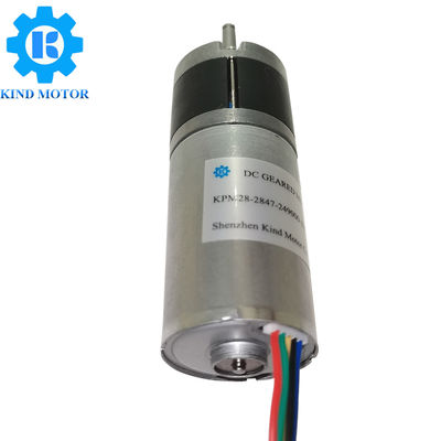 a C.C. 3100rpm sem escova alinhou o motor 24v, motor 24v 6.1W da engrenagem de Bldc
