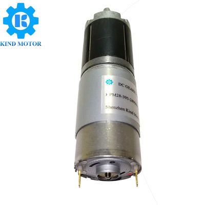 a caixa de engrenagens planetária 5v 6v 9v 12v 24v do metal de baixa velocidade de 28mm alinhou o motor da escova da C.C.