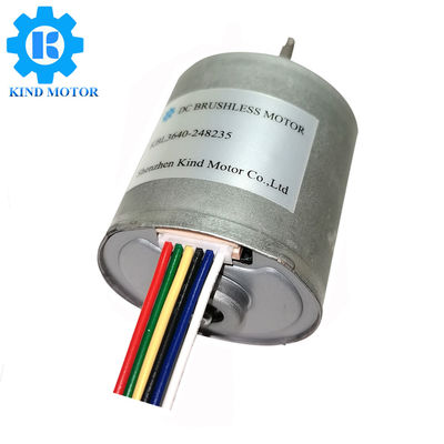micro motor sem escova BL3640 da C.C. 5A, motor de baixo nível de ruído de Bldc com eixo de 3.175mm