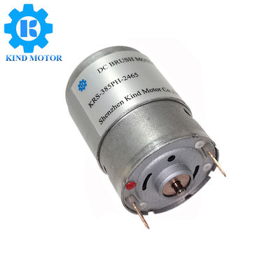 Micro motor RS385 RS 385 RS-385 da escova de carbono do diâmetro 28mm da C.C. 5v 6v 12v 24v