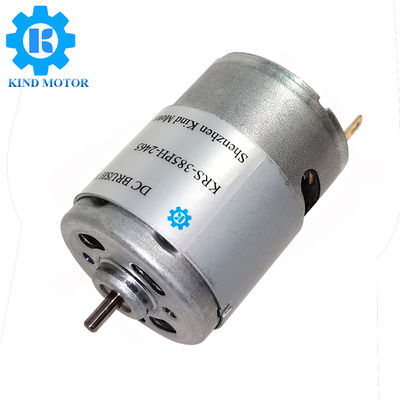 Micro motor RS385 RS 385 RS-385 da escova de carbono do diâmetro 28mm da C.C. 5v 6v 12v 24v