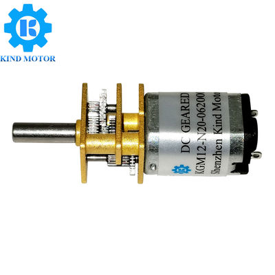 Gearmotor inteiramente metálico do micro 12mm 3volt 5volt 6volt 2volt 24volt n10 n20 n30 da C.C.