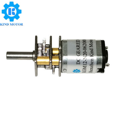 Micro motor escovado 3v-6v da engrenagem da C.C. de Jga12-N20 12mm redução quadrada