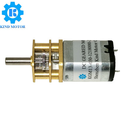do motor pequeno da engrenagem de 13mm o torque alto, 26g escovou o motor 12v da C.C.