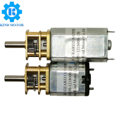 do motor pequeno da engrenagem de 13mm o torque alto, 26g escovou o motor 12v da C.C.