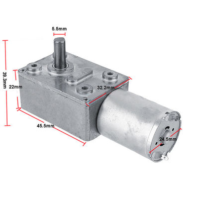 Tamanho à prova de explosões do motor 12V 46*32mm da engrenagem de sem-fim da C.C. da rotação do CCW