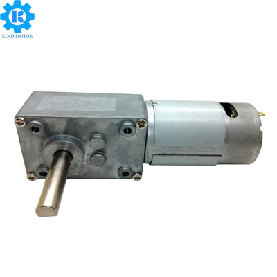 Motor de aço inoxidável da engrenagem de sem-fim da C.C., motor 12V da C.C. da engrenagem de sem-fim 5~6000rpm