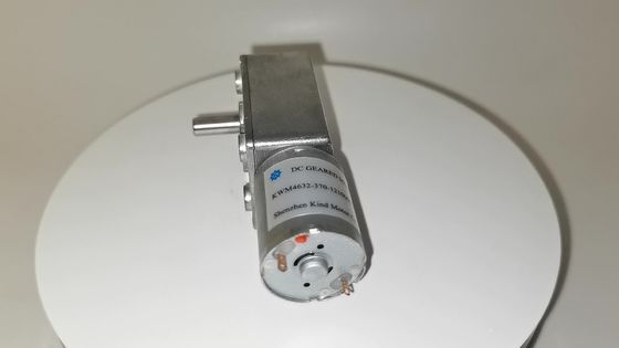 carbono de baixo nível de ruído do motor Rs370 da engrenagem de sem-fim da C.C. 24V escovado para o aparelho eletrodoméstico