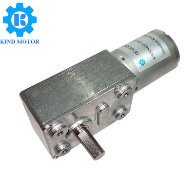 carbono de baixo nível de ruído do motor Rs370 da engrenagem de sem-fim da C.C. 24V escovado para o aparelho eletrodoméstico