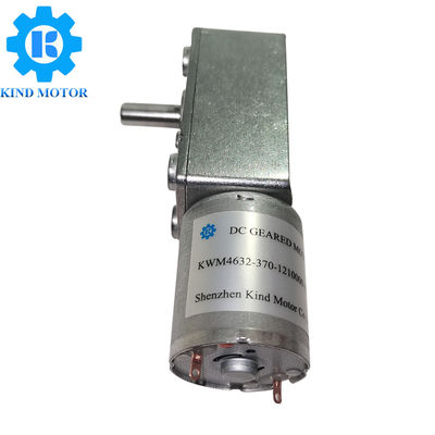 carbono de baixo nível de ruído do motor Rs370 da engrenagem de sem-fim da C.C. 24V escovado para o aparelho eletrodoméstico