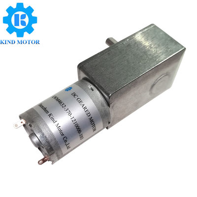 carbono de baixo nível de ruído do motor Rs370 da engrenagem de sem-fim da C.C. 24V escovado para o aparelho eletrodoméstico
