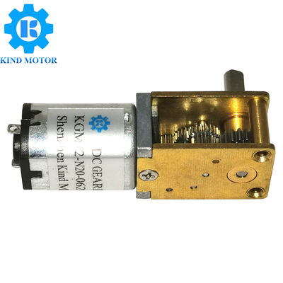 O torque alto pequeno 10-6000rpm N30 do motor 12v da engrenagem de sem-fim escovou