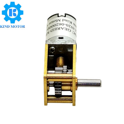 O torque alto pequeno 10-6000rpm N30 do motor 12v da engrenagem de sem-fim escovou