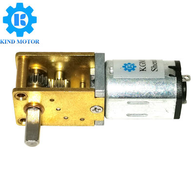 O torque alto pequeno 10-6000rpm N30 do motor 12v da engrenagem de sem-fim escovou