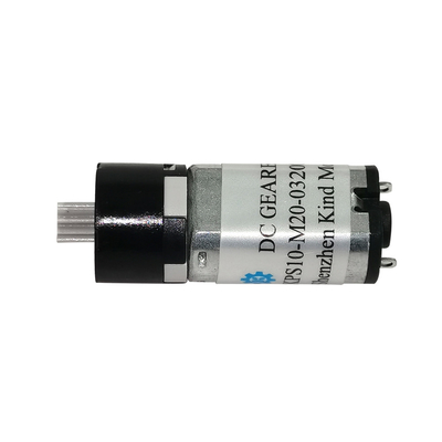 tamanho pequeno escovado do motor da engrenagem da C.C. de 6v 10mm metal plástico planetário