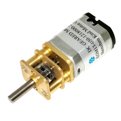 O micro carbono do motor da engrenagem da C.C. de 6volt N20 escovou o ímã 60rpm permanente