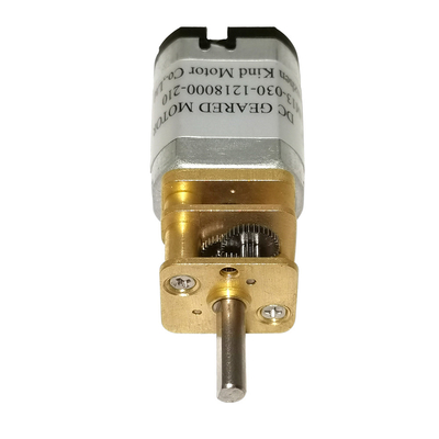 O micro carbono do motor da engrenagem da C.C. de 6volt N20 escovou o ímã 60rpm permanente