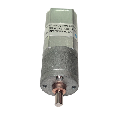 Micro carbono do motor 600mNm da engrenagem de redução do diâmetro de 20mm escovado