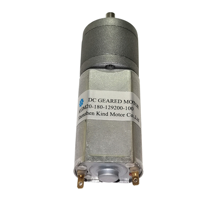 Micro carbono do motor 600mNm da engrenagem de redução do diâmetro de 20mm escovado