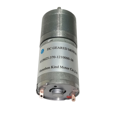 o eixo longo central de 25x4mm escovou o motor 5000rpm da engrenagem Dustproof