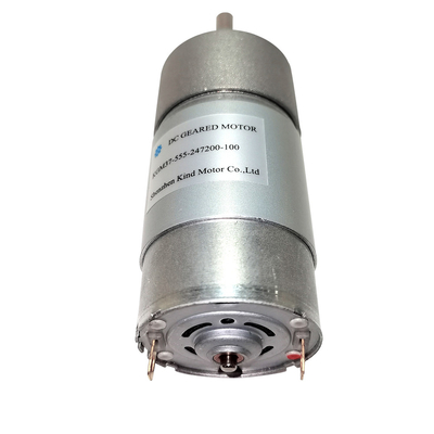 Motor alinhado de baixa velocidade excêntrico 12Kg.cm da saída 37mm de aço inoxidável