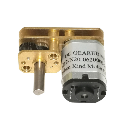 Micro motor paralelo 180mNm da C.C. do eixo da linha central, motor do redutor da engrenagem do ângulo 2.2W direito