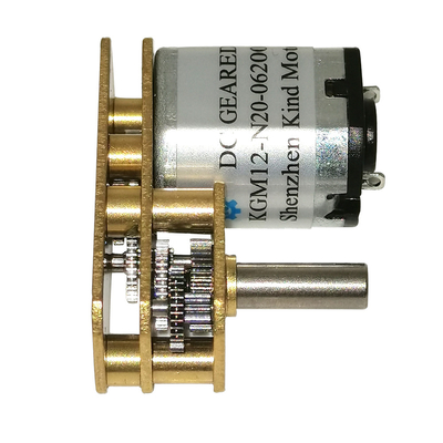 Micro motor paralelo 180mNm da C.C. do eixo da linha central, motor do redutor da engrenagem do ângulo 2.2W direito
