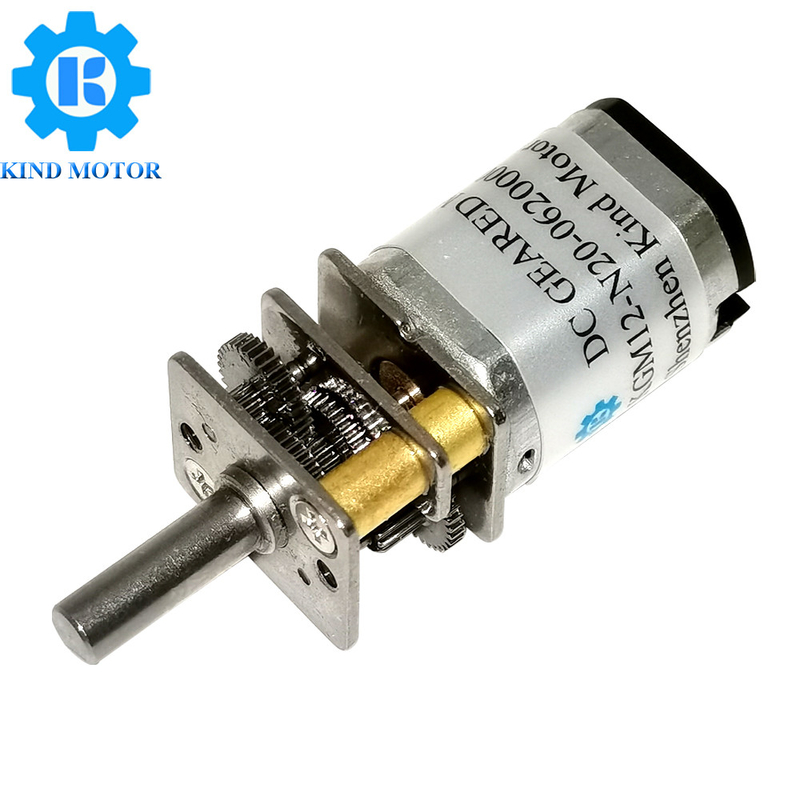 Micro motor de engrenagem DC 1 10-1 1000 relação de engrenagem 3V-12V tensão 10-2000 RPM 4 furos de montagem