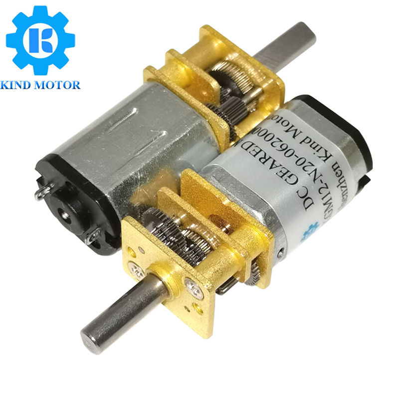 motor elétrico de baixo ruído pequeno de 3v 5v 6v 12v 24v 12mm gm12 n10 n20 n30 dc de redução plana