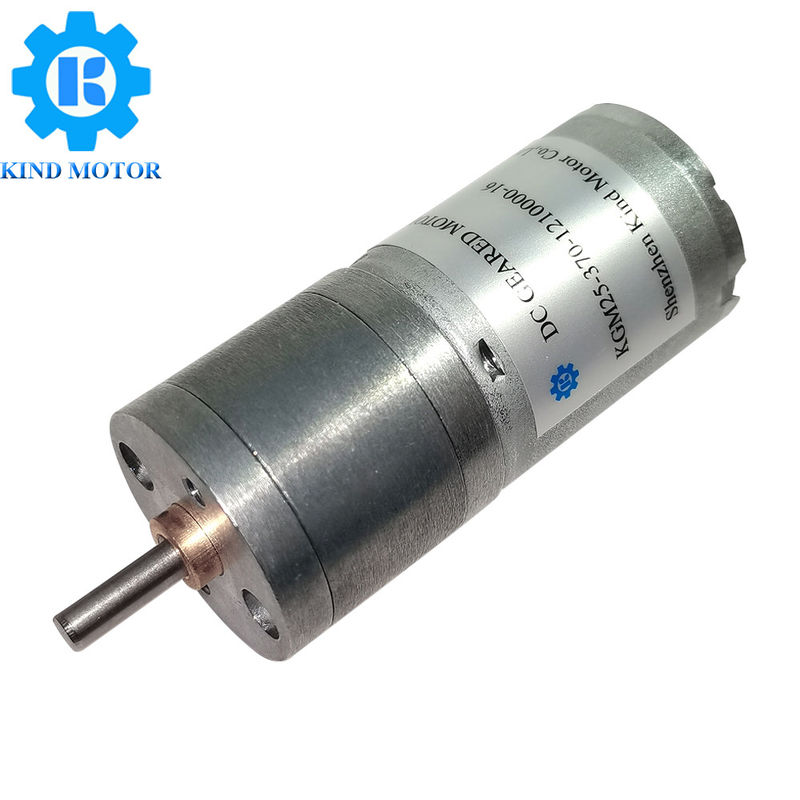 Alto binário 4mm D eixo gm25 370 pequeno 25mm 25D mm dc 6v 12v 24v caixa de engrenagens de metal