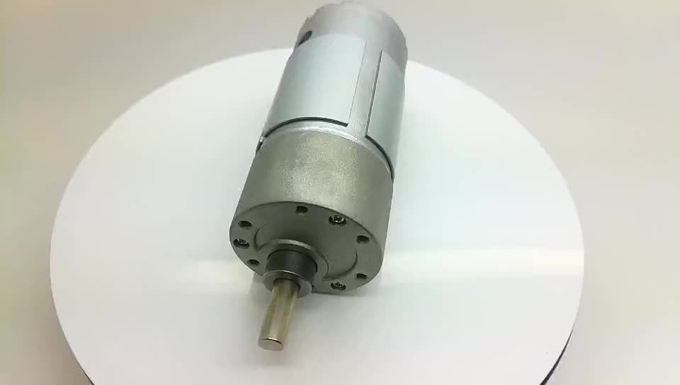 Motor de alta velocidade de pequena dimensão com binário de 6 volts 24 volts 36 volts com baixa rotação por minuto, escovado, de 5 watts 12 watts 15 watts 20 watts 25 watts 50 watts