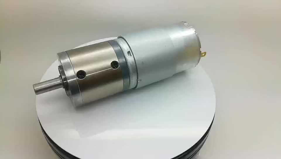 KPM42-775 motor da caixa de velocidades planetária de 12 V 24 V DC de alto binário 1500 rpm 1800 rpm