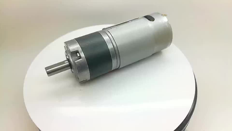 Motor de engrenagem planetária de 2nm 36mm dc de micro 5rpm 10rpm 12v 24v