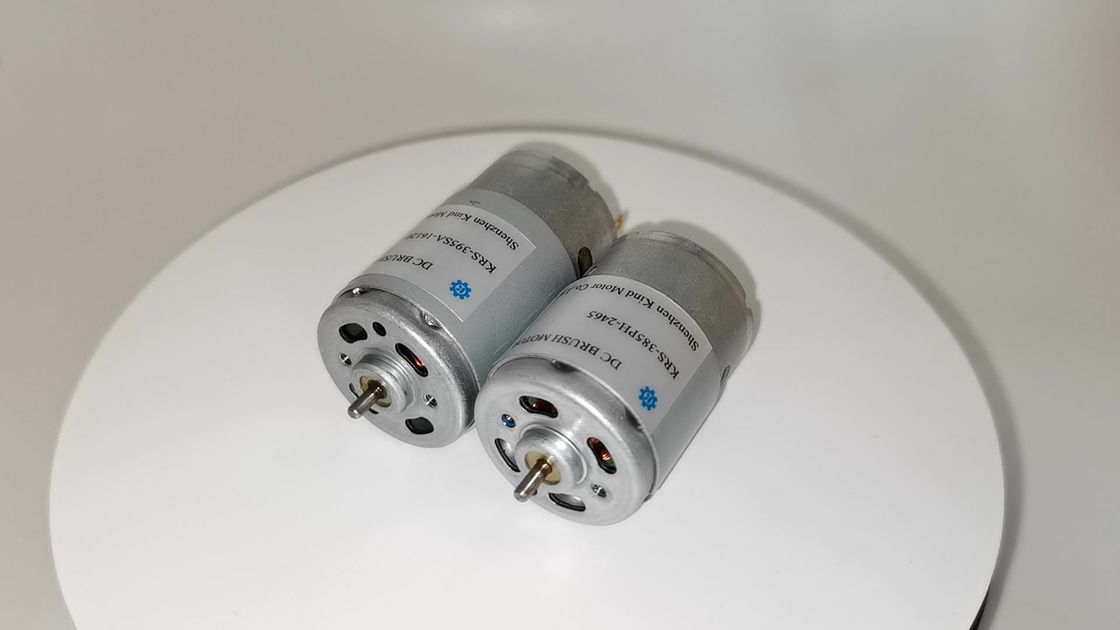 Alta velocidade 13000 rpm 6v 12v 24v motor de corrente contínua
