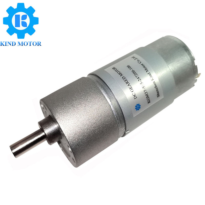 Micro motor do Metal Gear RS385, motor da engrenagem da C.C. de 2 RPM com o eixo de 6mm D