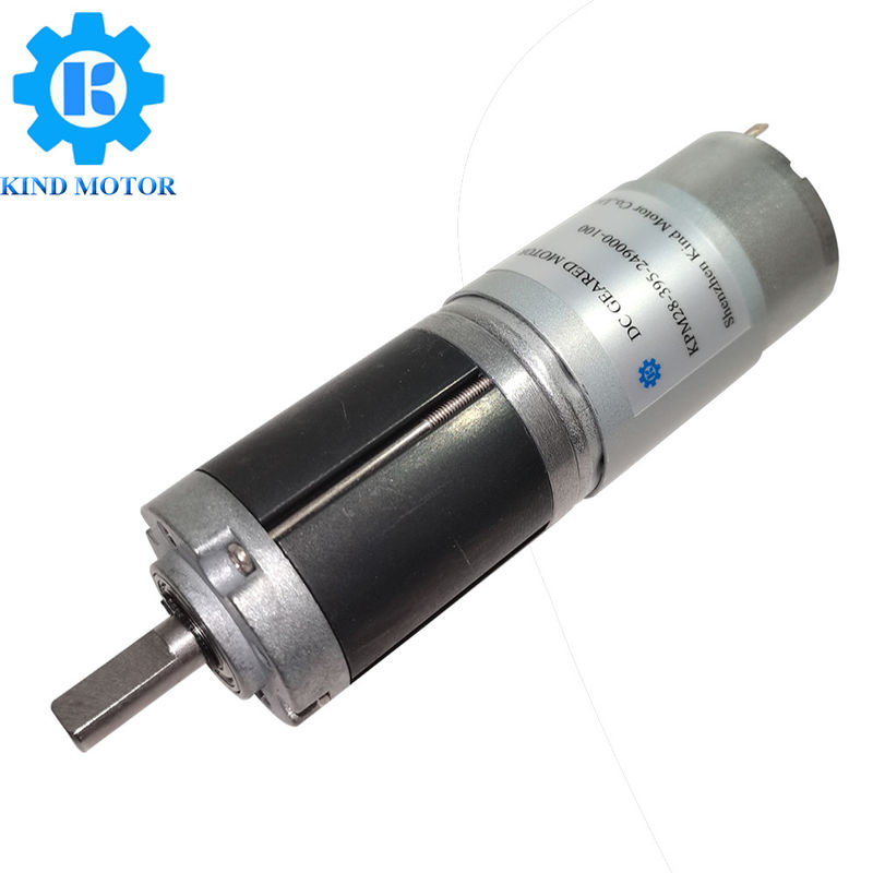 a caixa de engrenagens planetária 5v 6v 9v 12v 24v do metal de baixa velocidade de 28mm alinhou o motor da escova da C.C.