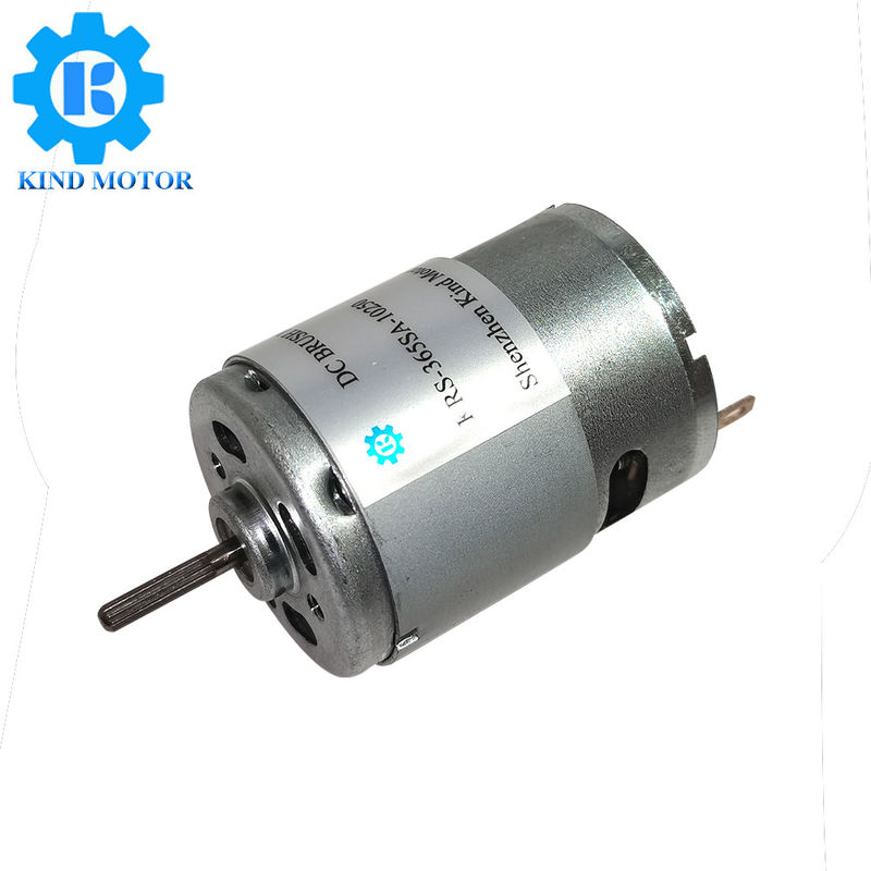 Micro diâmetro 28mm da C.C. 5v 6v 12v 24v motor da escova de carbono 360 365