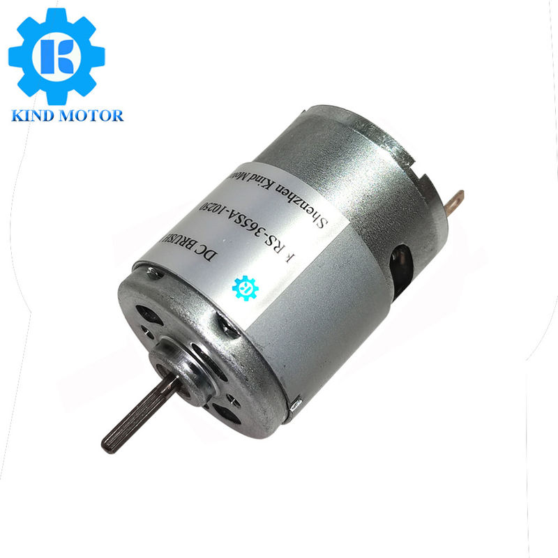 C.C. dupla 5v 6v 12v 24v Rs Rc do eixo da saída 2.3mm de Pmdc 360 365 motores da Carbono-escova