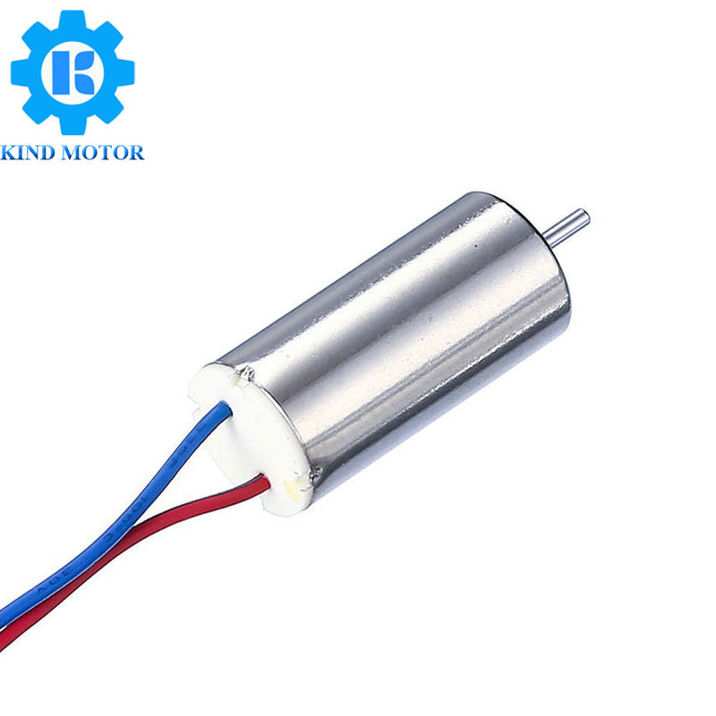 12v eixo duplo 1W do motor da C.C. Coreless potência de saída com o codificador 12ppr