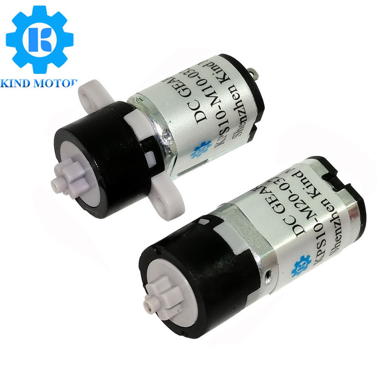 motor da escova da C.C. 3v 3.3v 3.6v 6v M10 M20 M30 com a caixa de engrenagens plástica planetária de 10mm
