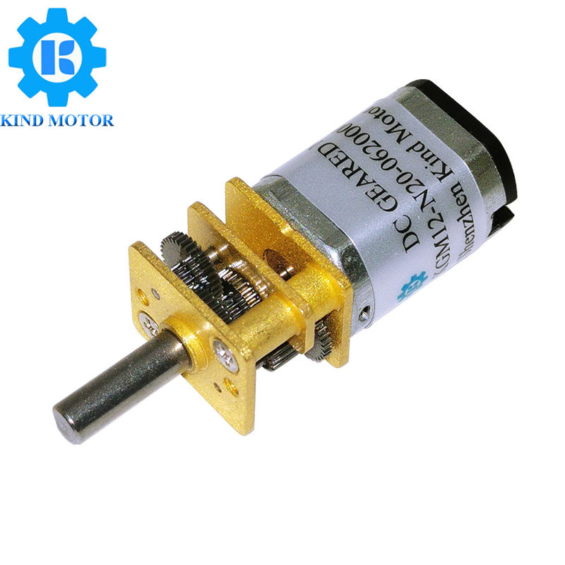 Gearmotor inteiramente metálico do micro 12mm 3volt 5volt 6volt 2volt 24volt n10 n20 n30 da C.C.