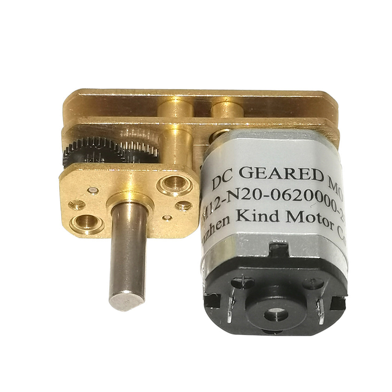 Micro motor paralelo 180mNm da C.C. do eixo da linha central, motor do redutor da engrenagem do ângulo 2.2W direito